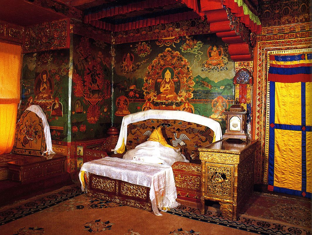 Tibet Lhasa 04 12 Potala Dalai Lama 14 Study and Meditation Seat